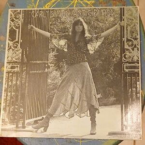 Carly Simon‎ Anticipation Vinyl Record. Elektra Records, 1971